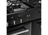 Belling BEL RCA FARMHOUSE 90DF BLK Dual Fuel Range Cooker