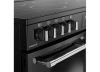 Belling BEL RCA FARMHOUSE 100E BLK Electric Range Cooker with Ceramic Hob