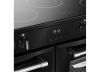 Belling BEL RCA FARMHOUSE 100E BLK Electric Range Cooker with Ceramic Hob