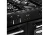 Belling BEL RCA FARMHOUSE 100DF BLK Dual Fuel Range Cooker