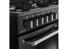 Belling BEL RCA FARMHOUSE 100DF BLK Dual Fuel Range Cooker