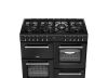 Belling BEL RCA FARMHOUSE 100DF BLK Dual Fuel Range Cooker