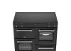 Belling BEL RCA FARMHOUSE 100EI BLK Electric Induction Hob Range Cooker