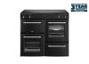 Belling BEL RCA FARMHOUSE 100EI BLK Electric Induction Hob Range Cooker