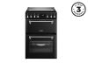 Stoves ST MRA DX RICH 60DF BLK Freestanding Dual Fuel Cooker