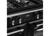 Stoves ST RCA RICH 110DF BLK Dual Fuel Range Cooker