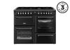 Stoves ST RCA RICH 110DF BLK Dual Fuel Range Cooker