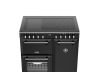 Stoves ST DX RCA RICH 90EI RTY BLK 90cm Induction Range Cooker, Black, A Rated