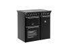 Stoves ST DX RCA RICH 90EI RTY BLK 90cm Induction Range Cooker, Black, A Rated