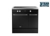 Belling PROV BEL RCA VISION TWIN 90EI STA 90cm Electric Induction Range Cooker Twin Oven Stainless Steel A Rated
