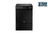 Belling PROV BEL FSA VISION SGL 60EI BLK 60cm Electric Induction Single Oven Cooker Black - Silver Steel  A Rated