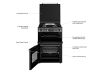 Stoves ST DX MRA RICH 60DF ANT Freestanding Dual Fuel Cooker