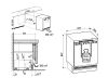 Liebherr SUFD3603 Low Frost Built-Under Freezer, Fixed Hinge, D Rated
