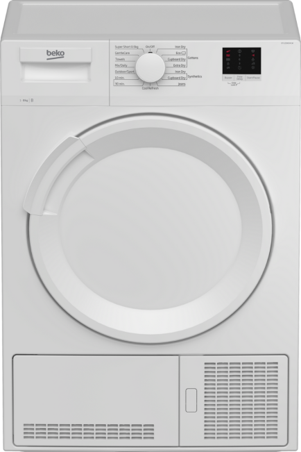 Beko DTLCE80041W Tumble Dryer