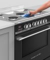 Fisher and Paykel OR90SCG4B1 Series 7 90cm Wide Dual Fuel Range Cooker - Black