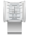 Fisher and Paykel RS80A3 80cm Series 7 Integrated French Door Fridge Freezer E Rated