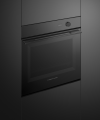 Fisher and Paykel OB60SM16PLB1 60cm Series 7 Minimal Pyrolytic Oven, 16 Function - Black- A Rated