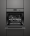 Fisher and Paykel OB60SMPTDG1 60cm Series 9 Minimal Pyrolytic Oven, Grey, A+ Rated
