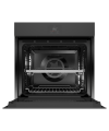 Fisher and Paykel OB60SMPTNB1 60cm Series 9 Minimal Handleless Pyrolytic Oven, Black, A Rated