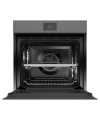 Fisher and Paykel OB60SMPTNG1 60cm Series 9 Minimal Handleless Pyrolytic Oven, Grey, A Rated