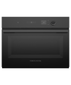 Fisher and Paykel OM60NMLB1 60cm Built In Series 7 Minimal Compact Combi Microwave Oven - Black