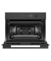 Fisher and Paykel OM60NMLB1 60cm Built In Series 7 Minimal Compact Combi Microwave Oven - Black
