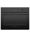 Fisher and Paykel OS60NMTDB1 60cm Series 9 Minimal Compact Combi-Steam Oven, Black, A+ Rated