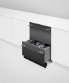 Fisher and Paykel DD60DDFHB9 Series 9 Contemporary Double DishDrawer™ Dishwasher Black Stainless Steel E Rated